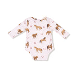Lap Shoulder Bodysuit - HoneyBug 