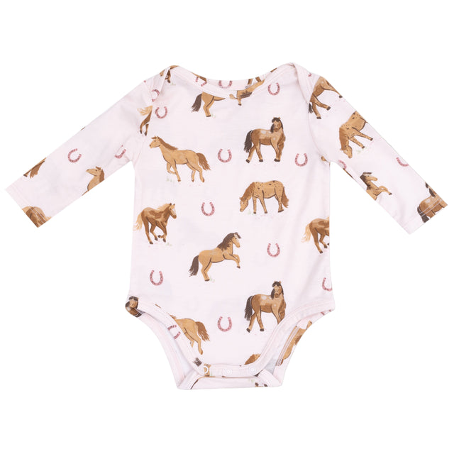Lap Shoulder Bodysuit - HoneyBug 