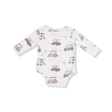 Lap Shoulder Bodysuit - HoneyBug 