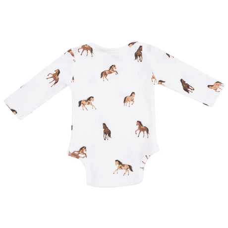 Lap Shoulder Bodysuit - HoneyBug 