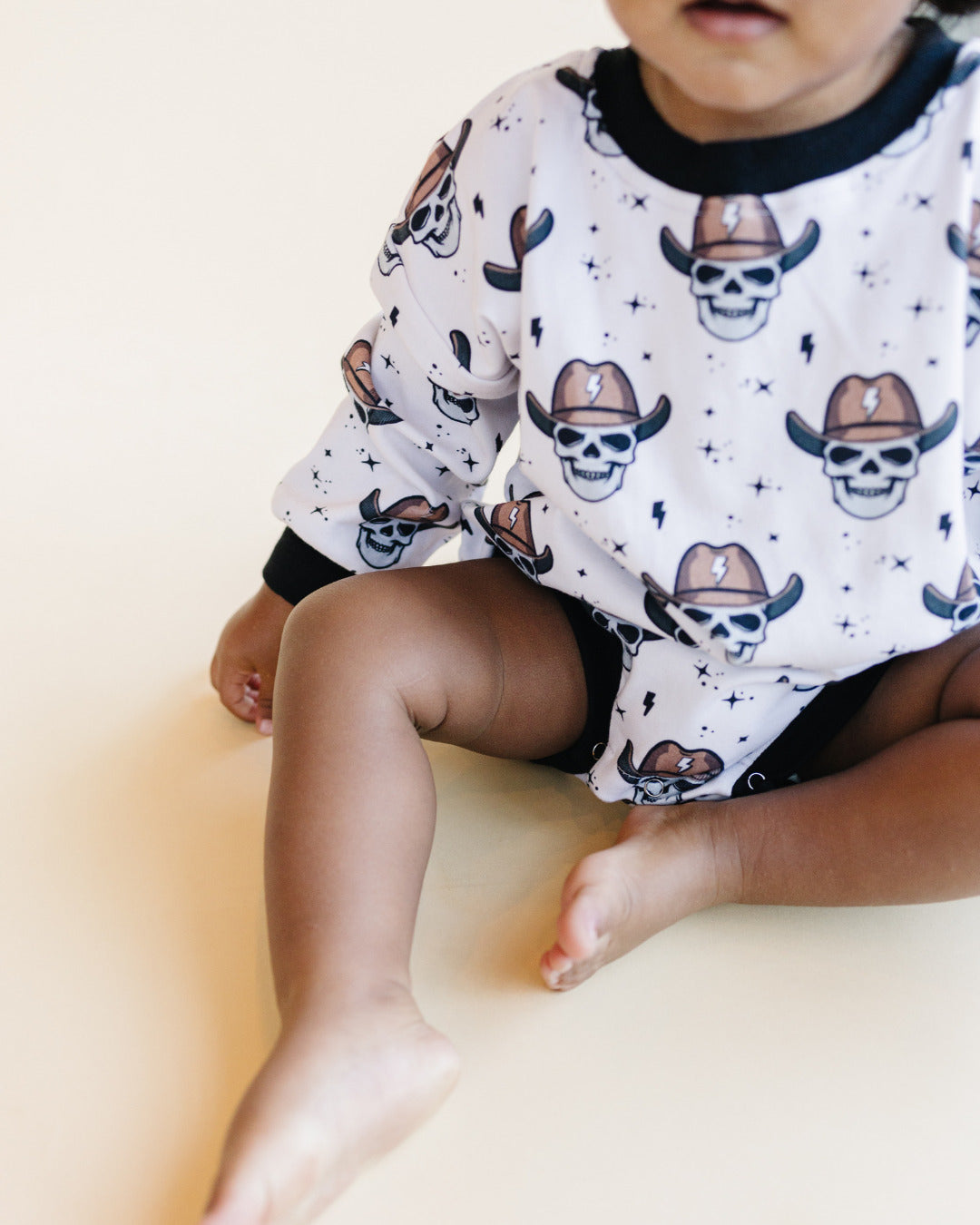Bubble Romper | Bolt Cowboy - HoneyBug 