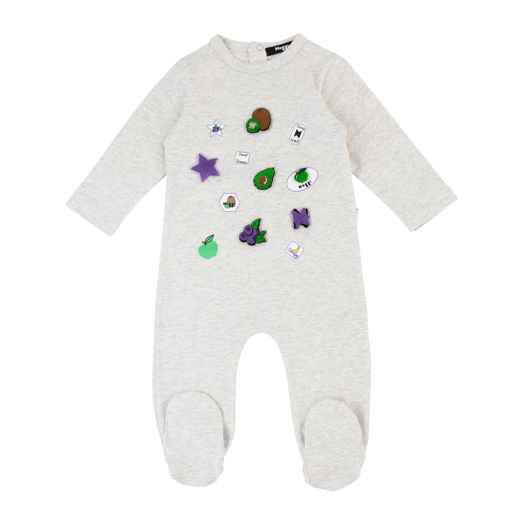 Prints and Patch Footie Star - HoneyBug 