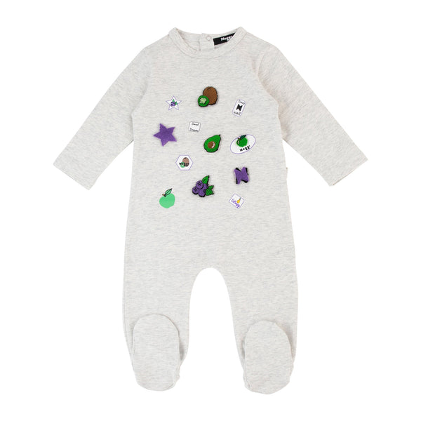 Prints and Patch Footie Star - HoneyBug 
