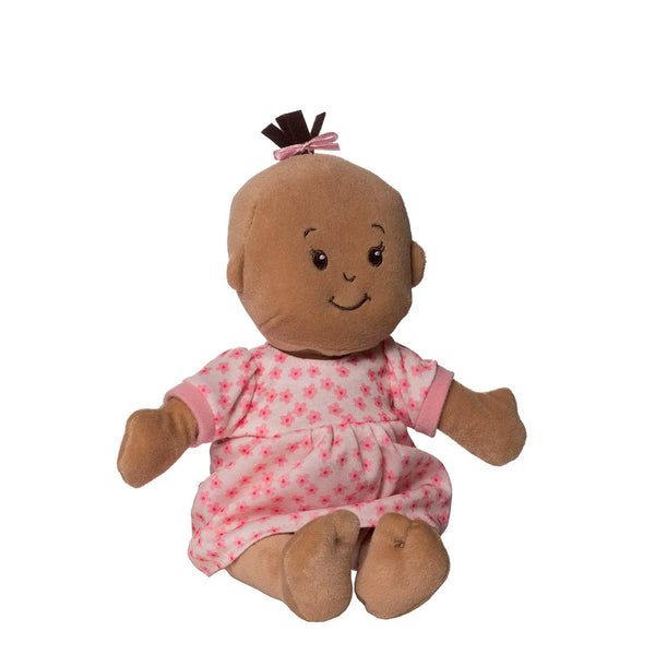 Wee Baby Stella Beige with Brown Hair by Manhattan Toy - HoneyBug 