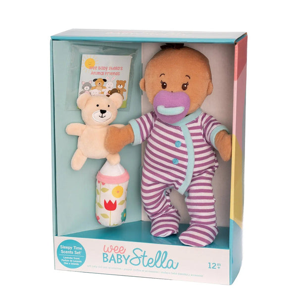 Wee Baby Stella Beige Sleepy Time Scents Set by Manhattan Toy - HoneyBug 