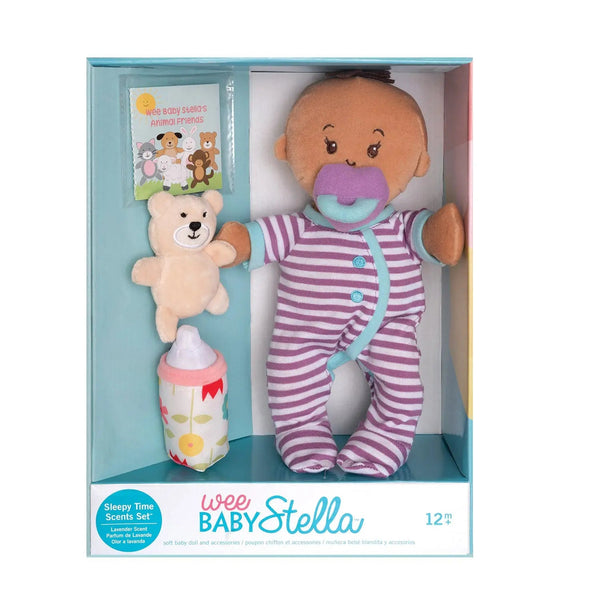Wee Baby Stella Beige Sleepy Time Scents Set by Manhattan Toy - HoneyBug 