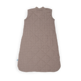 Cotton Muslin Quilted Sleep Bag - Mocha - HoneyBug 