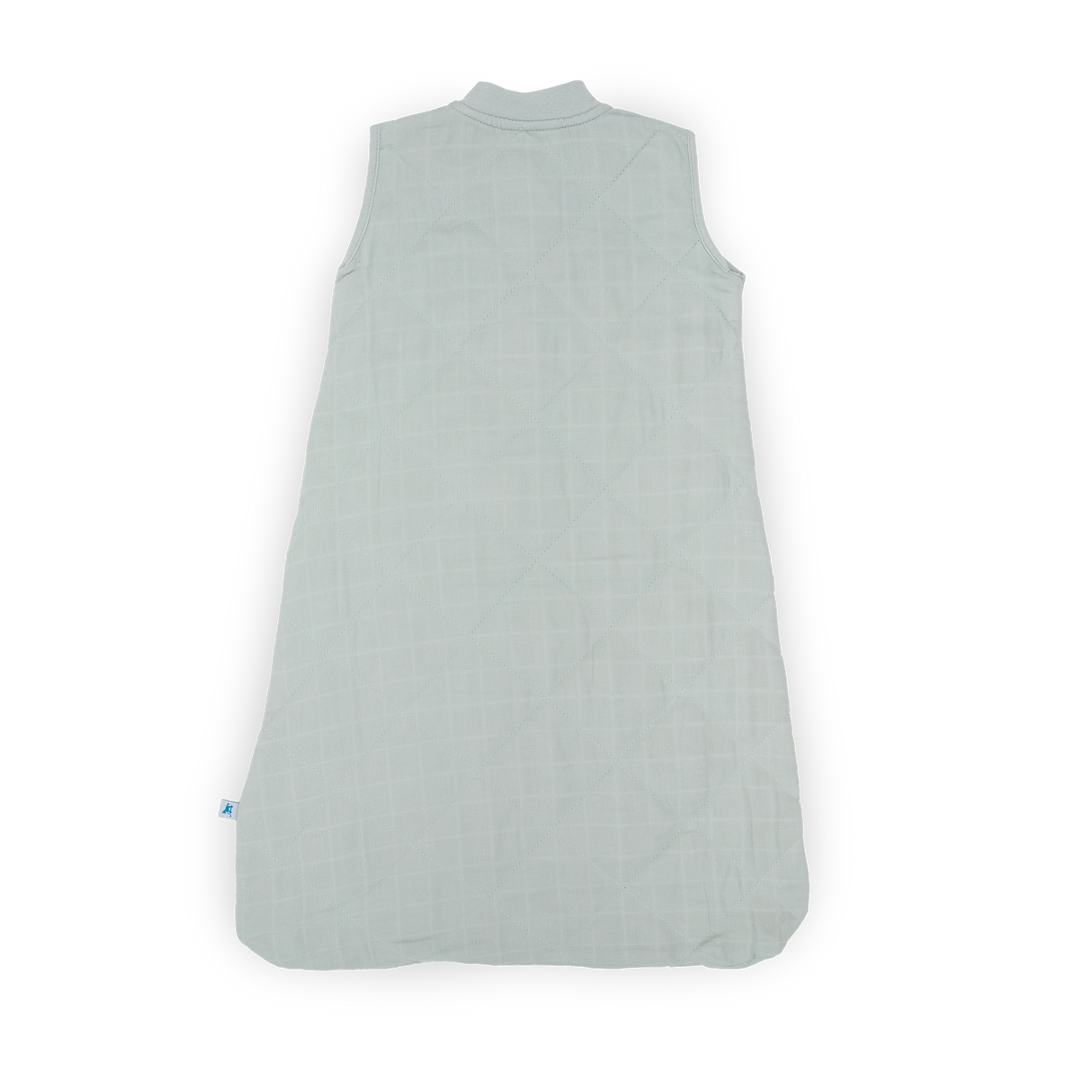 Cotton Muslin Quilted Sleep Bag - Sea Salt - HoneyBug 