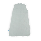 Cotton Muslin Quilted Sleep Bag - Sea Salt - HoneyBug 