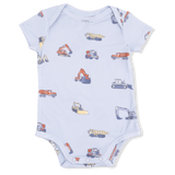 Construction Vehicles - Short Sleeve Bodysuit