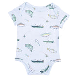 Fishing - Short Sleeve Bodysuit