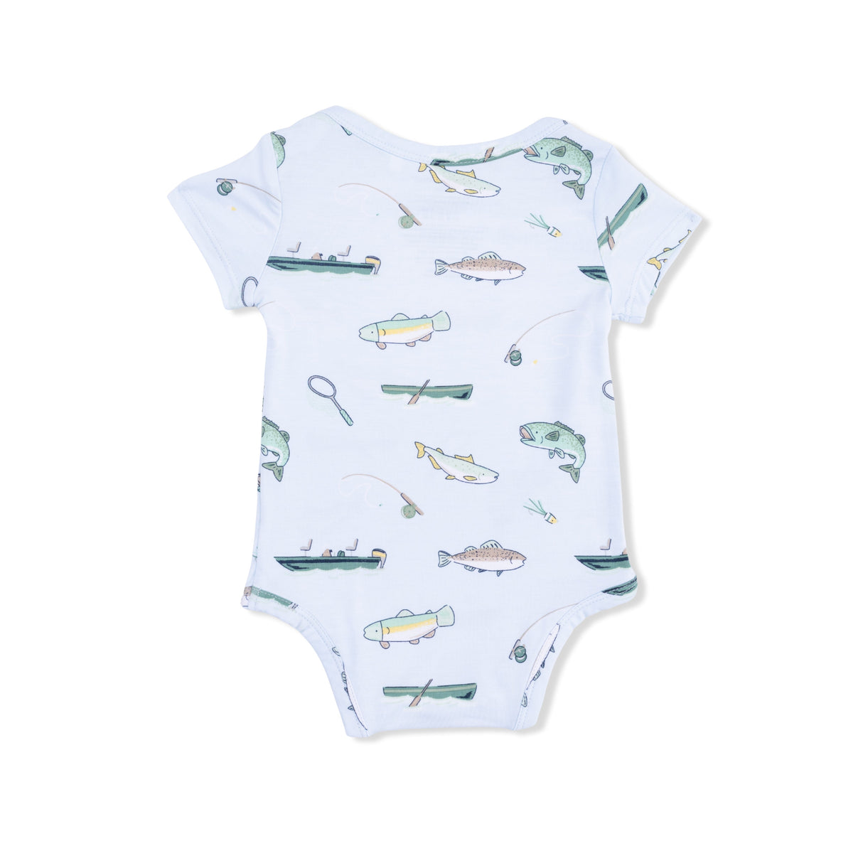 Fishing - Short Sleeve Bodysuit