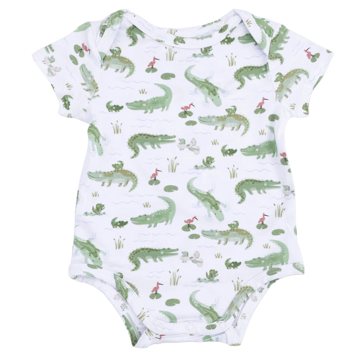 Crayon Alligators - Short Sleeve Bodysuit