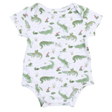 Crayon Alligators - Short Sleeve Bodysuit