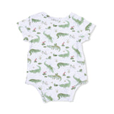 Crayon Alligators - Short Sleeve Bodysuit