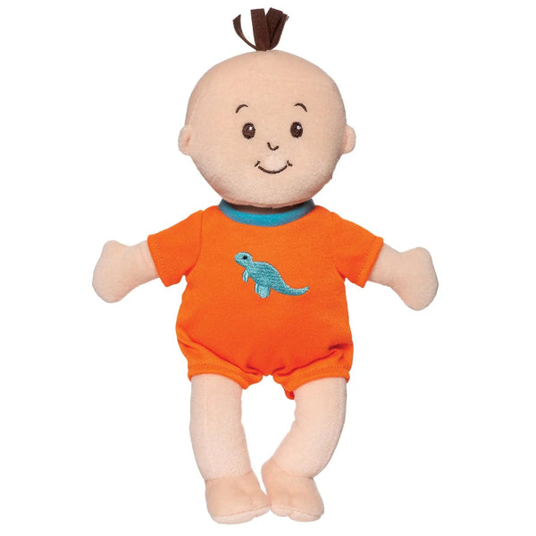 Wee Baby Stella peach Tiny Dino Set by Manhattan Toy - HoneyBug 
