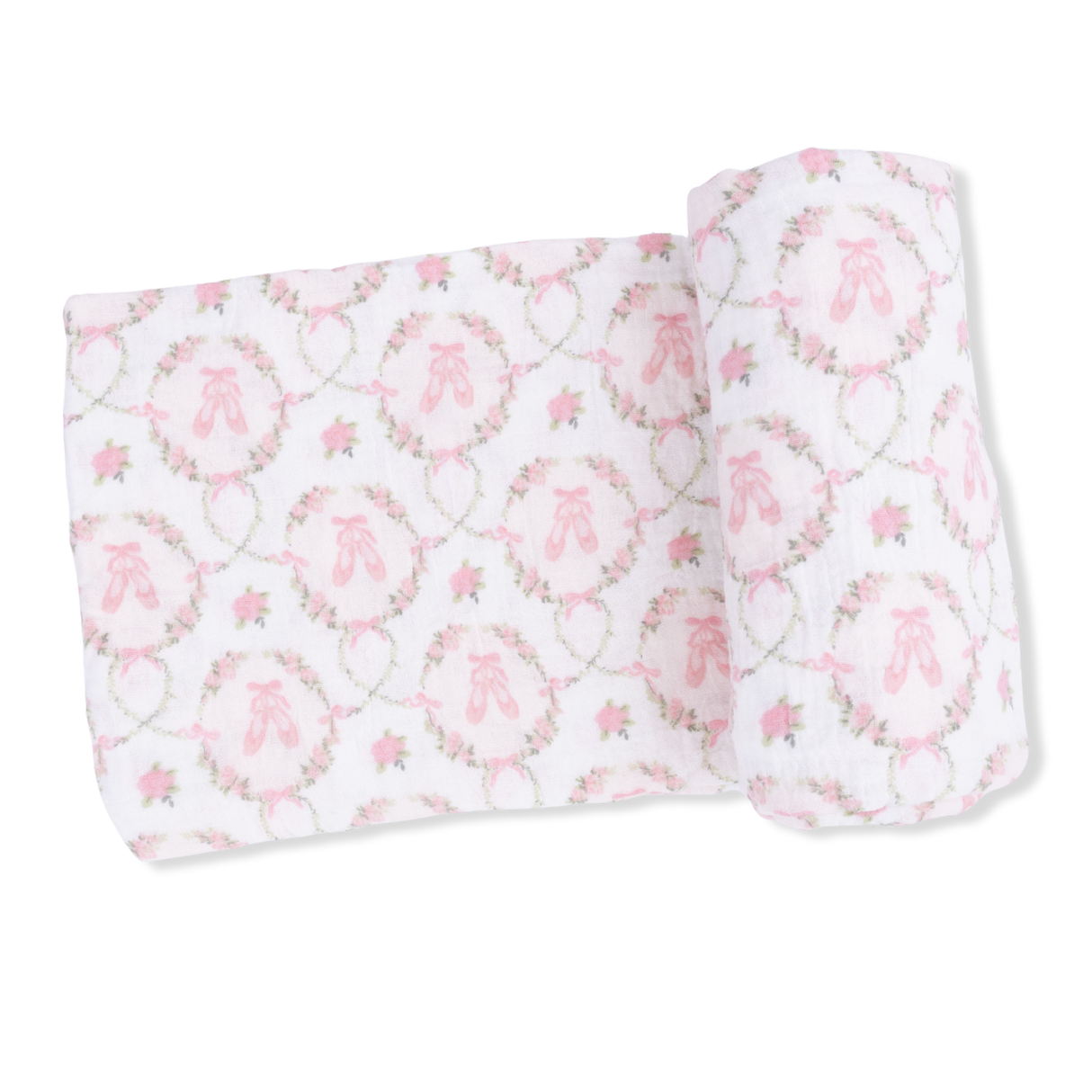 Cameo Ballet Shoes - Swaddle Blanket