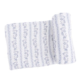 Kimberly Floral Stripe - Swaddle Blanket