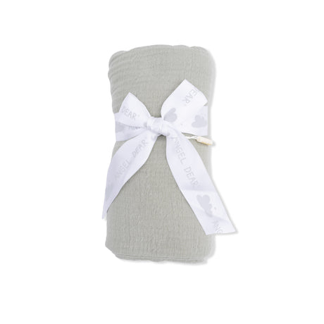 Solid Muslin Desert Green - Swaddle Blanket