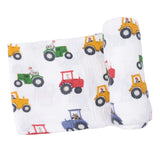 Tractor Friends - Swaddle Blanket