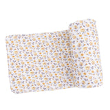 Yellow Country Roses - Swaddle Blanket
