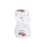 Zooming Golf Carts - Swaddle Blanket