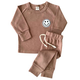 Lounge Set | Smiley Mocha - HoneyBug 