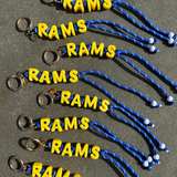 RAMS ♡ bag charm