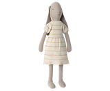 Doll Knitted Dress with Stripes - Size 4 - HoneyBug 