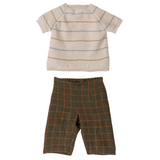 Doll Pants and Knitted Shirt - Size 5 - HoneyBug 