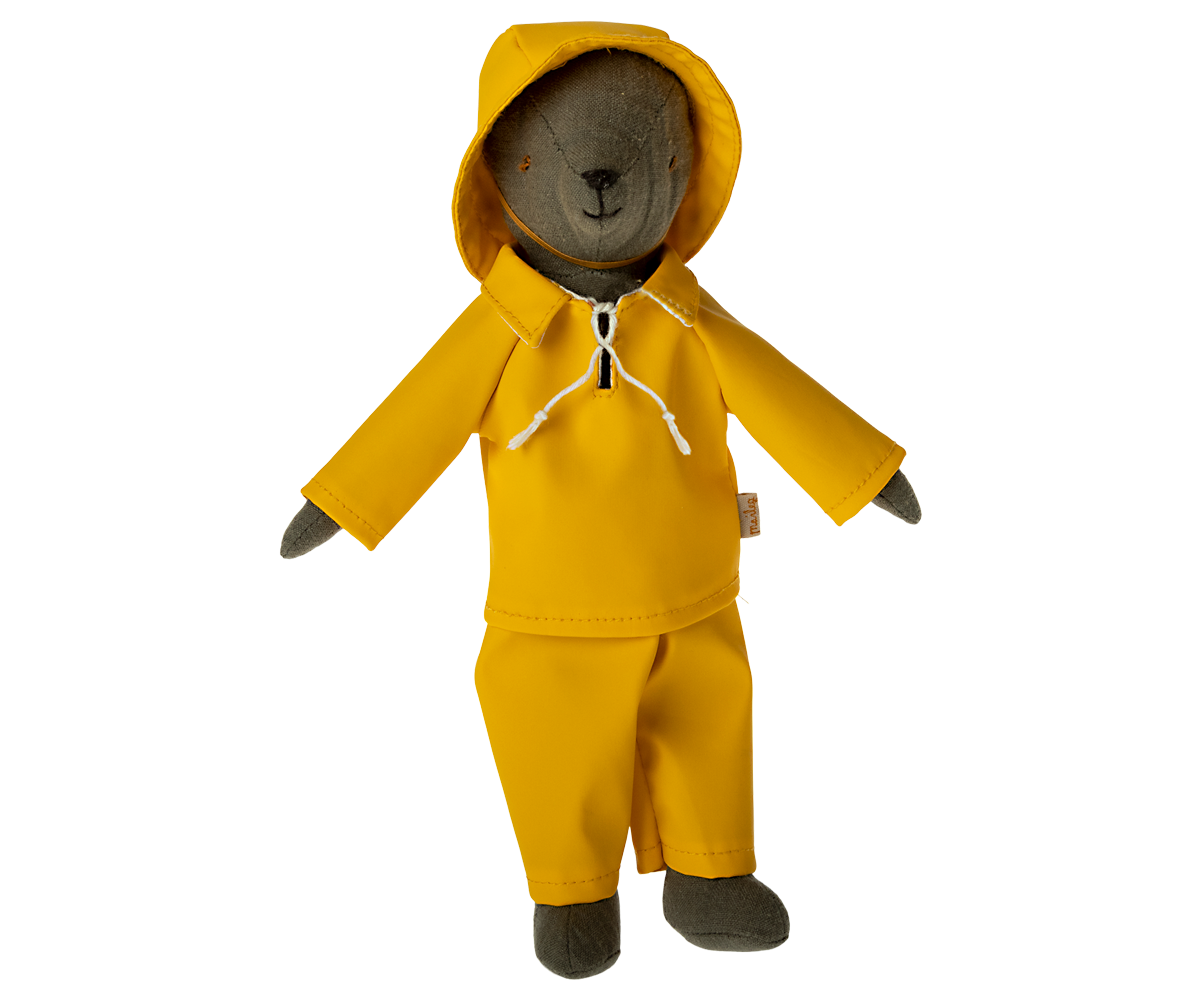 Doll Rainwear & Hat - Teddy Dad - HoneyBug 