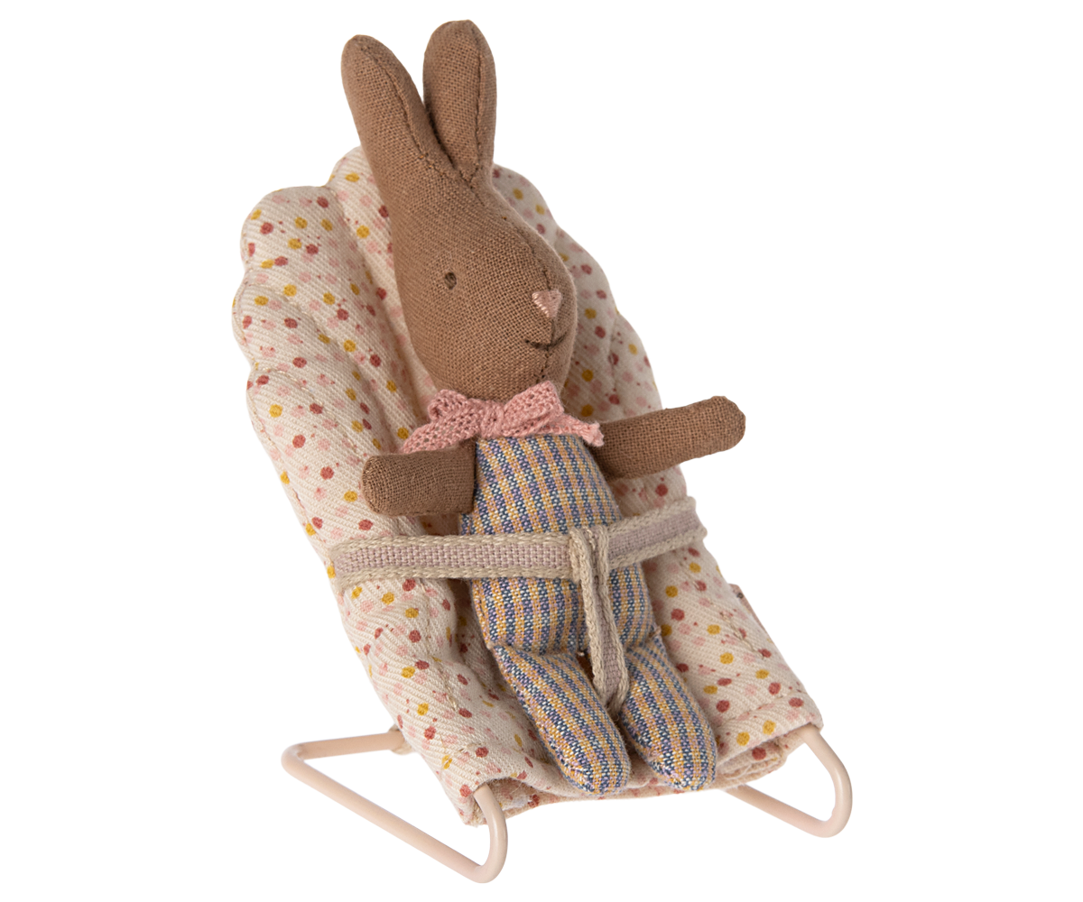 My Rabbit - Rose/Blue Check - HoneyBug 