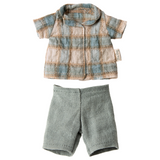 Doll Shirt and Shorts - Size 1 - HoneyBug 