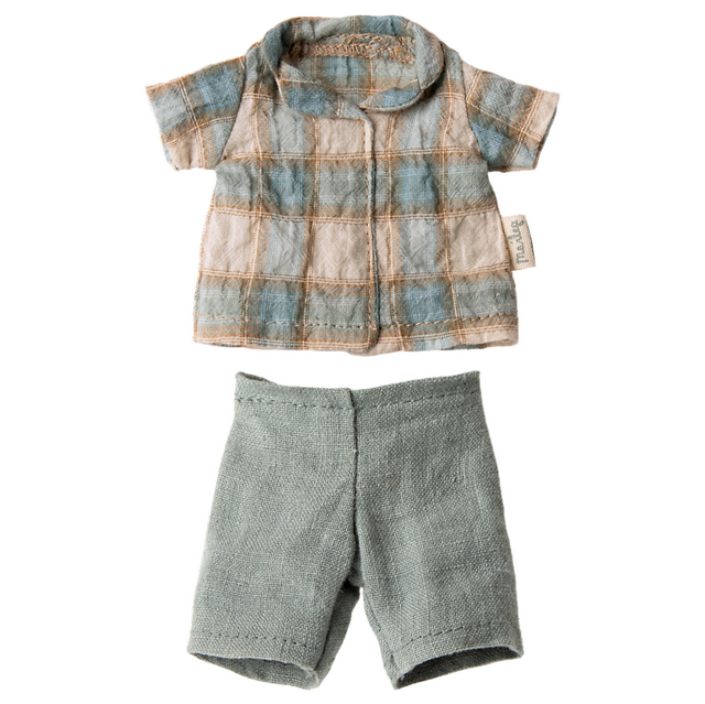 Doll Shirt and Shorts - Size 1 - HoneyBug 