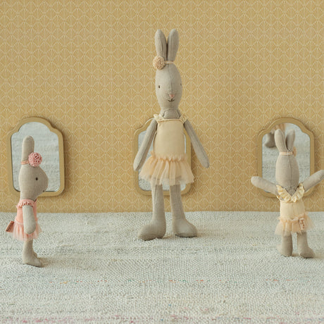 Rabbit size 1, Classic - Ballet suit and skirt cream