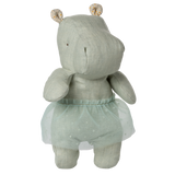 Hippo with Skirt - Small - Mint - HoneyBug 