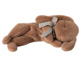 Sleeping Bunny Plush - Small - Soft Brown - HoneyBug 