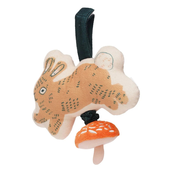 Button Bunny Pull Musical by Manhattan Toy - HoneyBug 