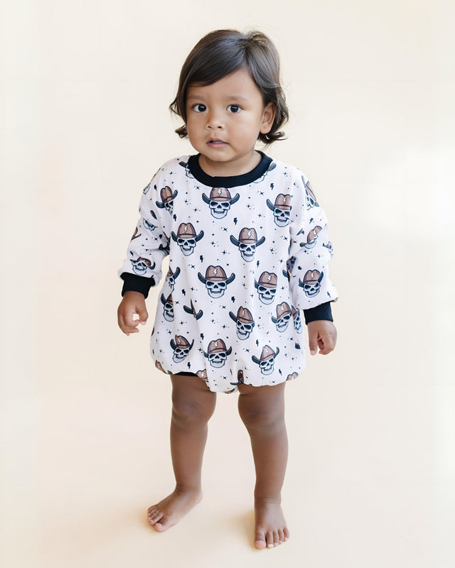 Bubble Romper | Bolt Cowboy - HoneyBug 