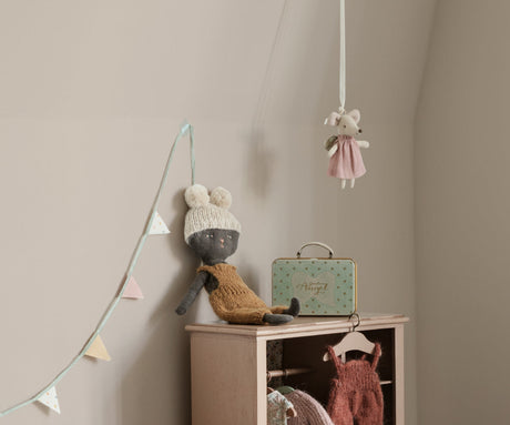 Angel Mouse in Suitcase, Little Sister - HoneyBug 