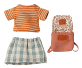 Tricycle Mouse, Big Sister - Old Rose - HoneyBug 