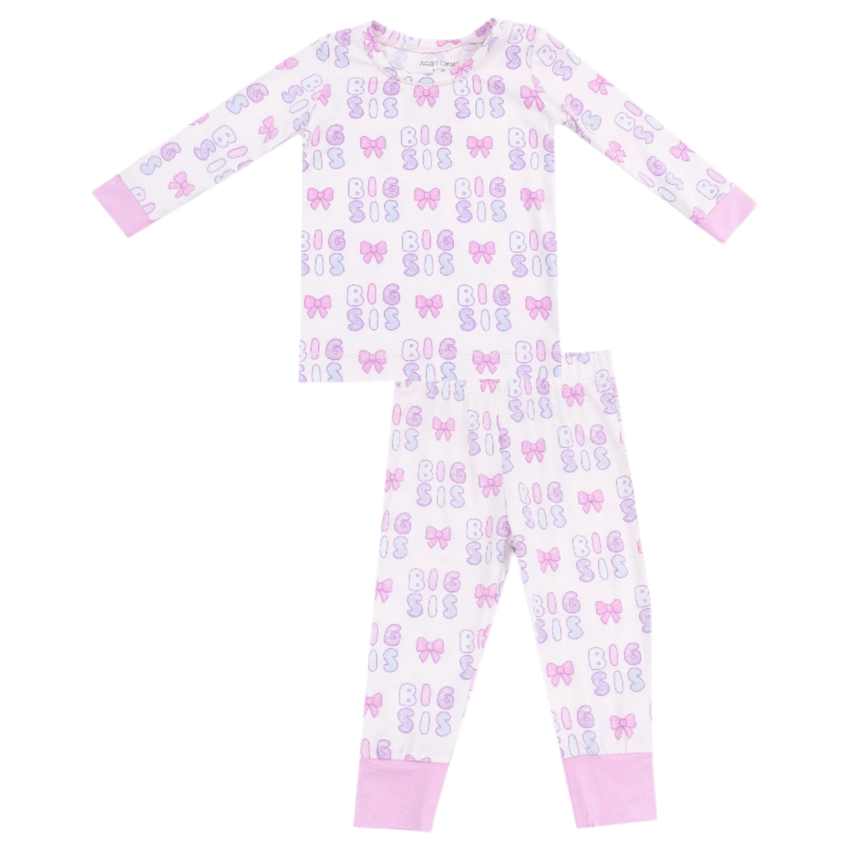 Long Sleeve Loungewear Set - Big Sis - HoneyBug 