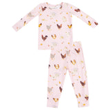 Long Sleeve Loungewear Set - HoneyBug 