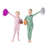 Long Sleeve Loungewear Set - Football Field - Glow in the Dark - HoneyBug 