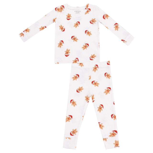 Long Sleeve Loungewear Set - Gingerbread - HoneyBug 