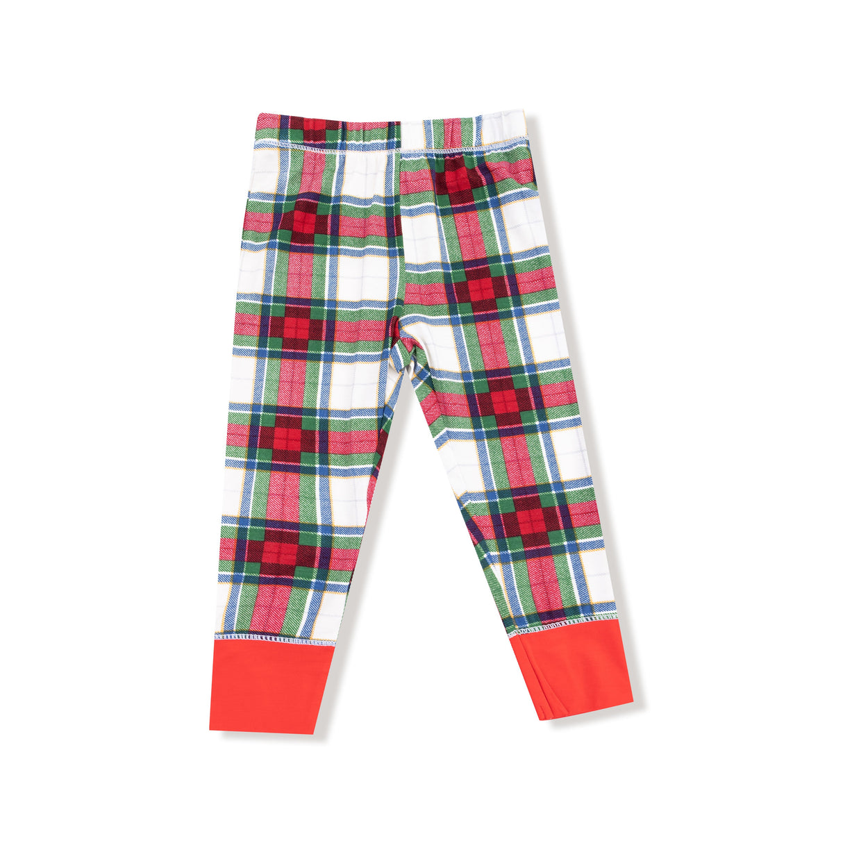 Long Sleeve Loungewear Set - Holiday Plaid - HoneyBug 