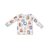 Long Sleeve Loungewear Set - HoneyBug 