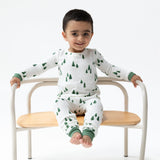 Long Sleeve Loungewear Set - Tiny Forest - HoneyBug 