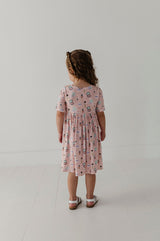 Short Sleeve Henley Dress