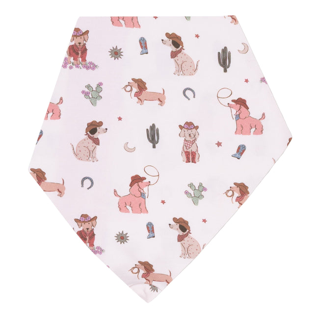 Bandana Bib - Cowgirl Dogs - HoneyBug 